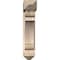 Ekena Millwork Olympic Arts and Crafts Smooth Bracket w/ Offset Brace, Douglas Fir, 7 1/2"W x 28"D x 36"H BKT0806X28X36OLY03SDF - alternate 2